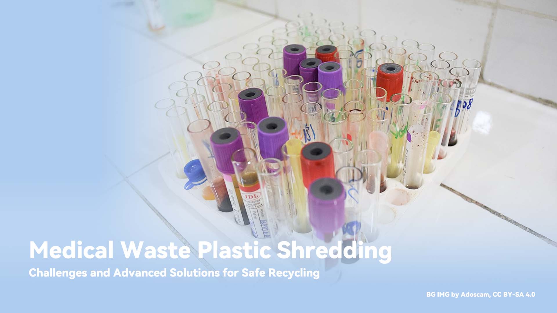 Medical Waste Plastic Shredding: Challenges and Advanced Solutions for Safe Recycling