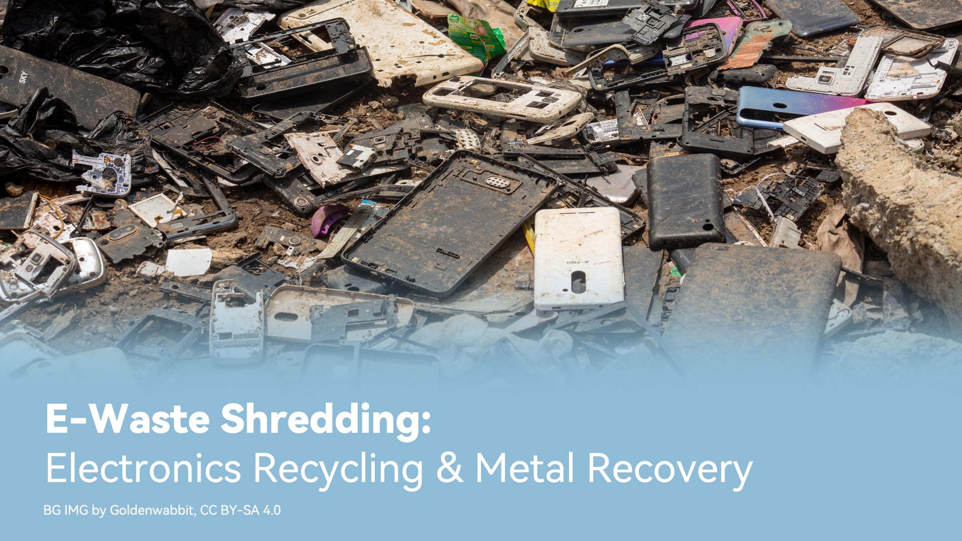 E-Waste Shredding: Maximizing Electronics Recycling & Metal Recovery