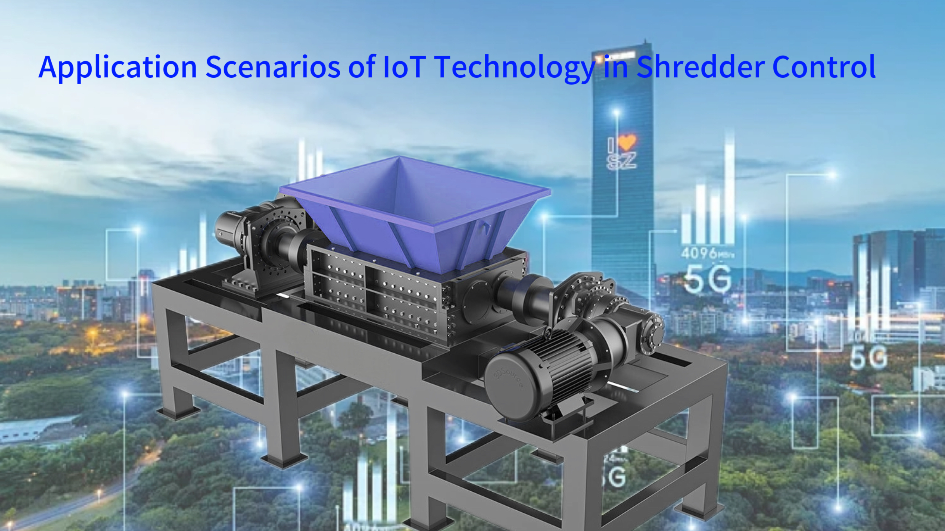 Application Scenarios of IoT Technology in Shredder Control