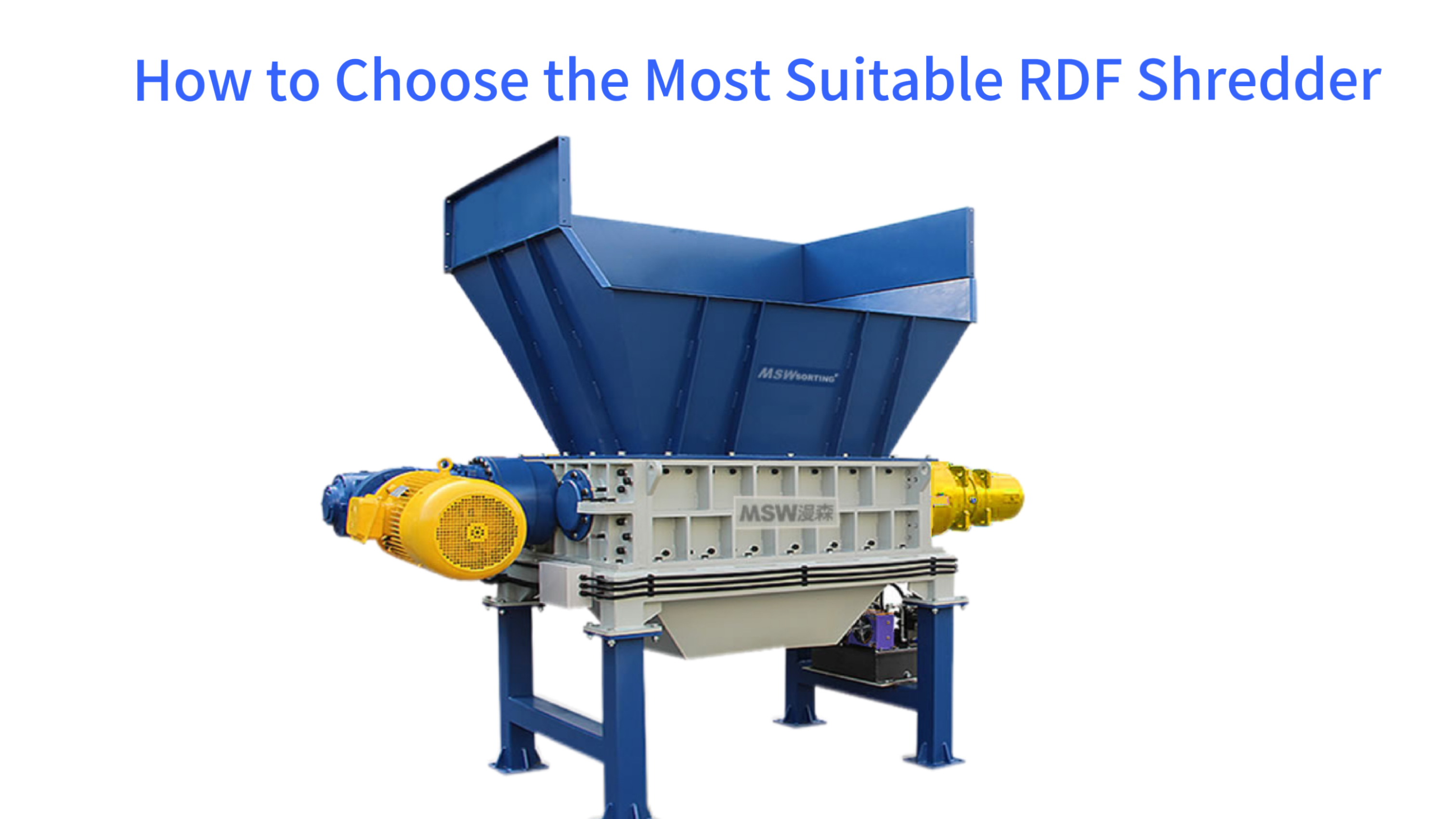 How to Choose the Most Suitable RDF Shredder for Your Needs: A Comprehensive Guide