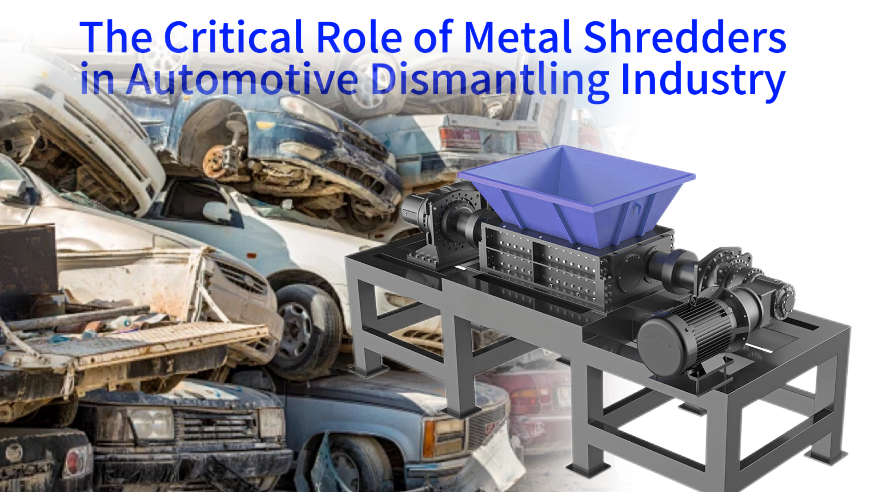 The Critical Role of Metal Shredders in Automotive Dismantling Industry